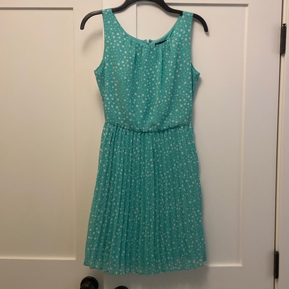 GAP Dresses & Skirts - ⭐️⭐️FREE⭐️⭐️ Gap Mint Green Polka Dot Ruffle Dress